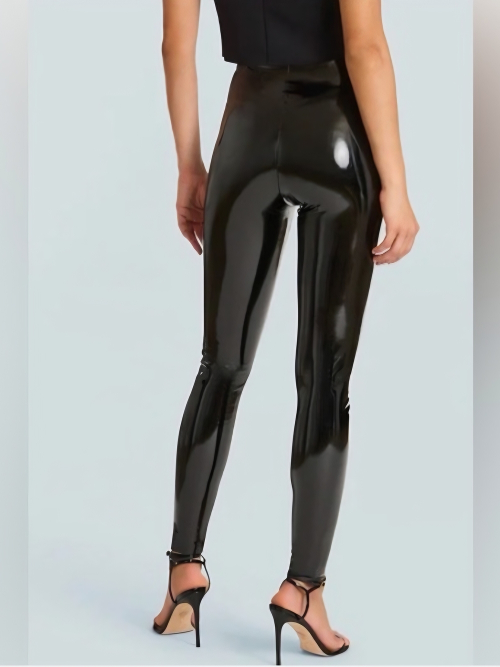 Commando Black High-Shine Patent Leggings